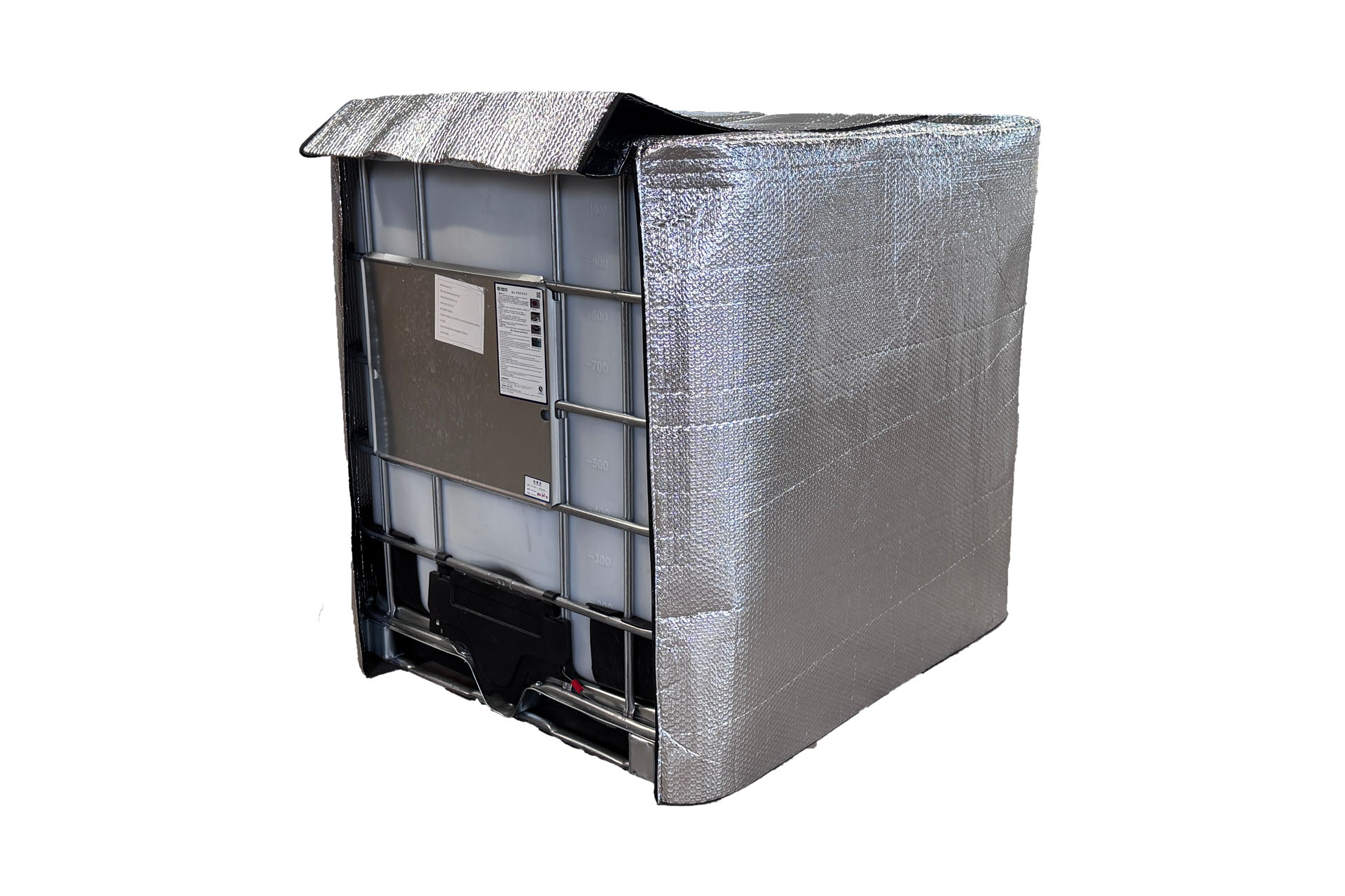 Thermal protection bonnets for IBC containers Thermal protection bonnets for IBC containers