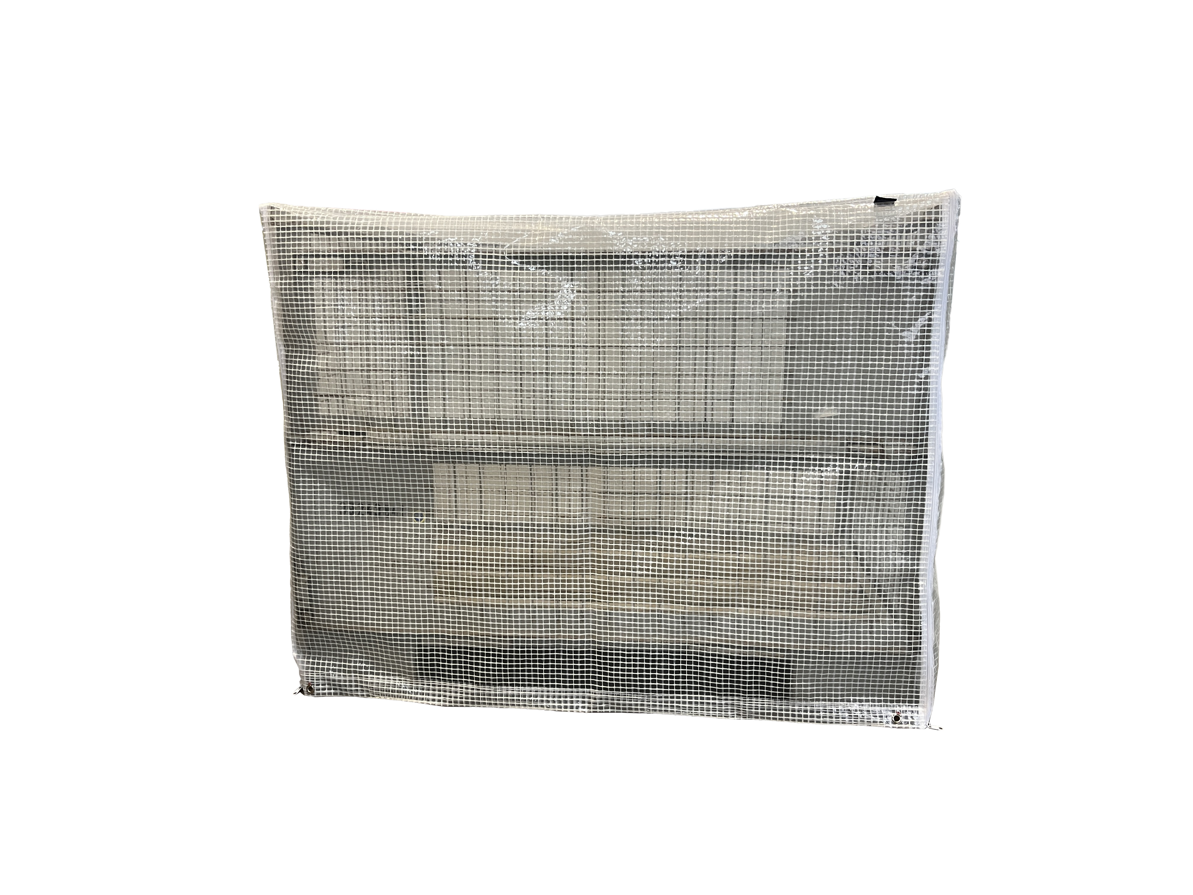 Mehrweg-Abdeckhauben für Gitterboxen - Gitternetzfolie 220 gr./m² - UV-Stabil Mehrweg-Abdeckhauben für Gitterboxen - Gitternetzfolie 220 gr./m² - UV-Stabil