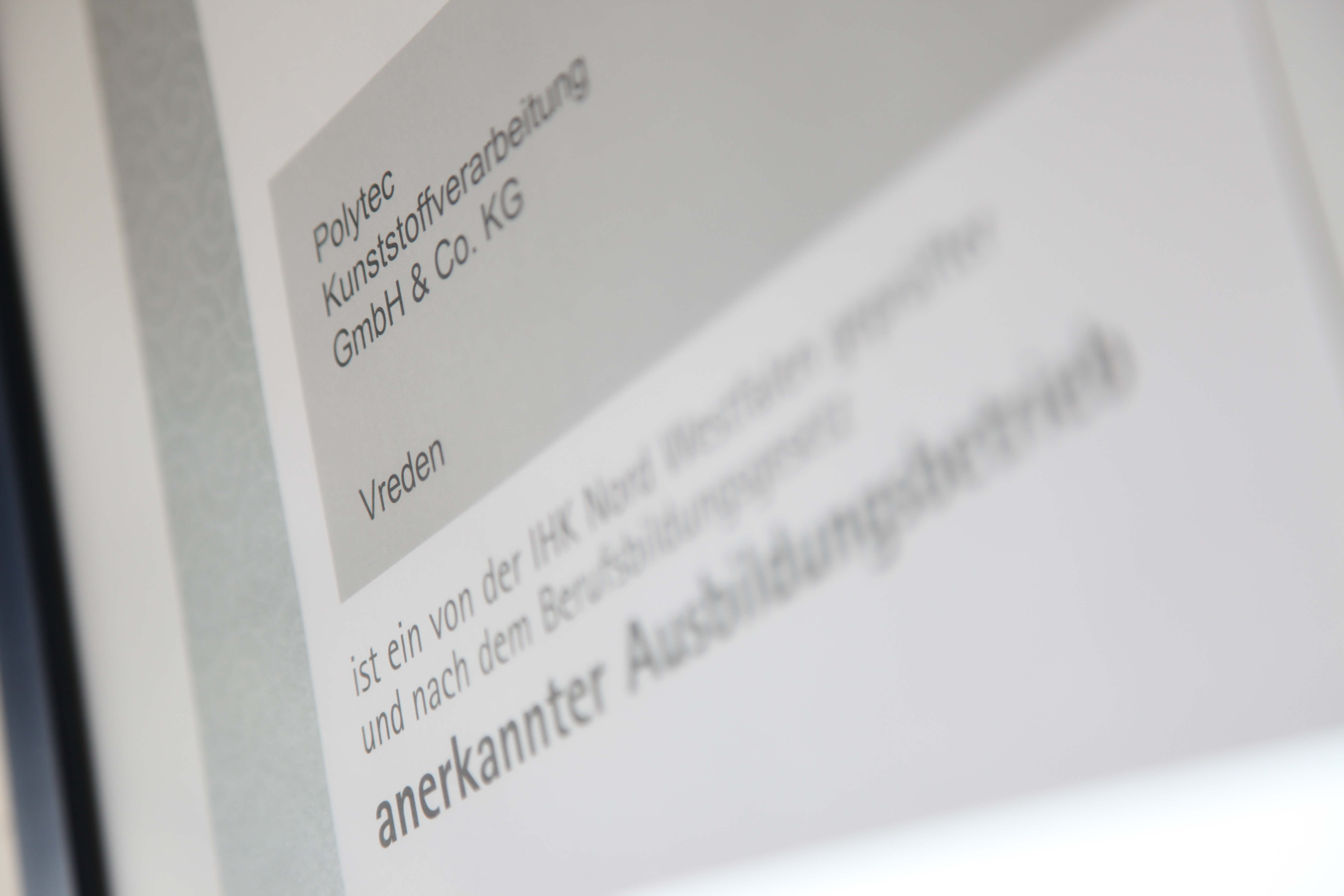 annerkannter Ausbildungbetrieb