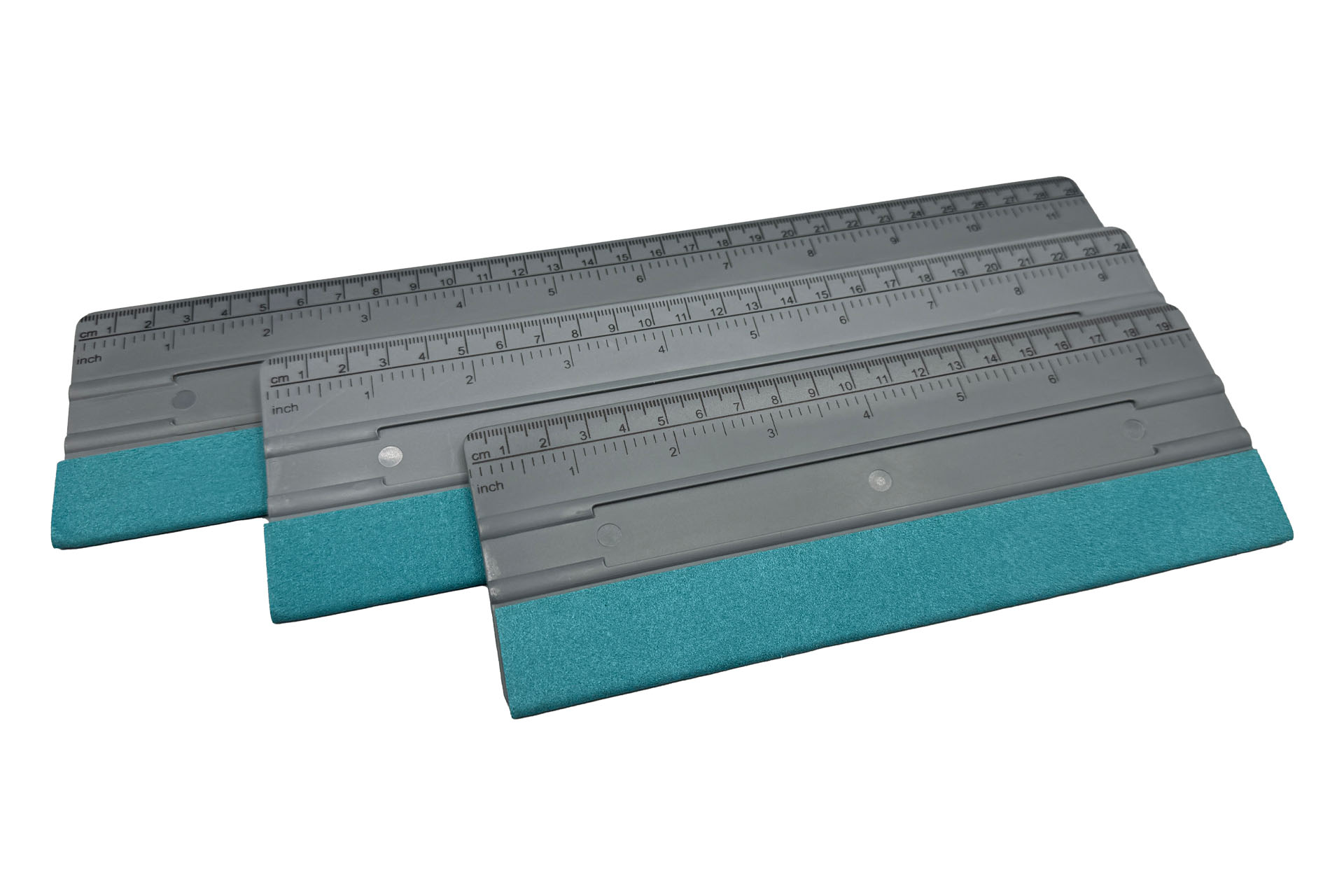 Kunststoffrakel mit Maßangabe