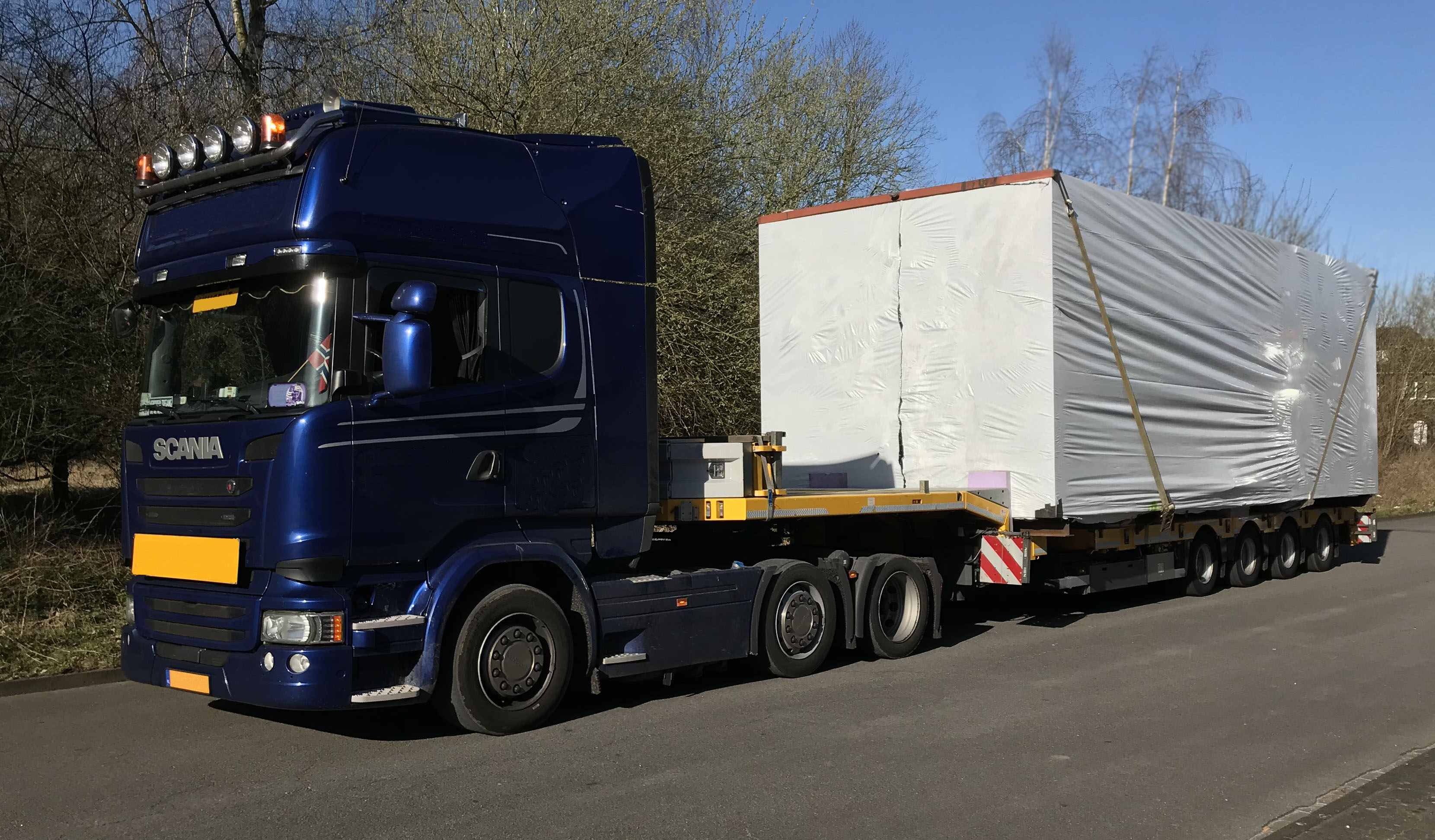 Schrumpfhaube Transportverpackung