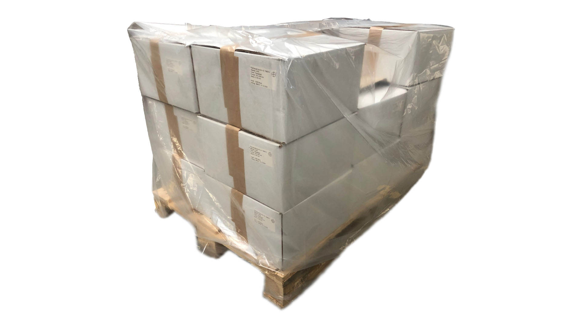 Seitenfaltenhauben für Paletten Seitenfaltenhauben