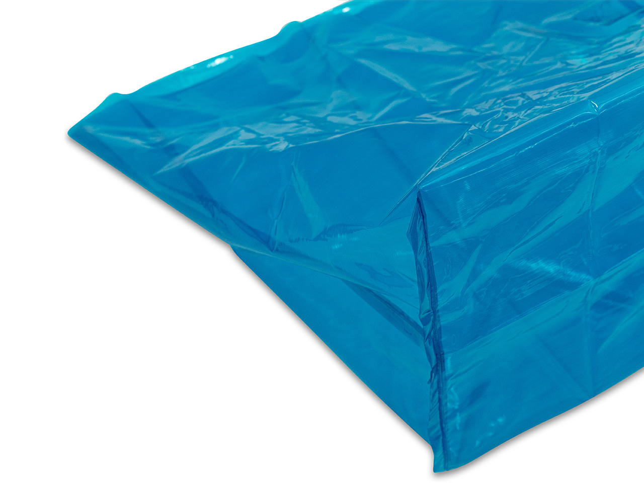 Kastenhaube transparent-blau