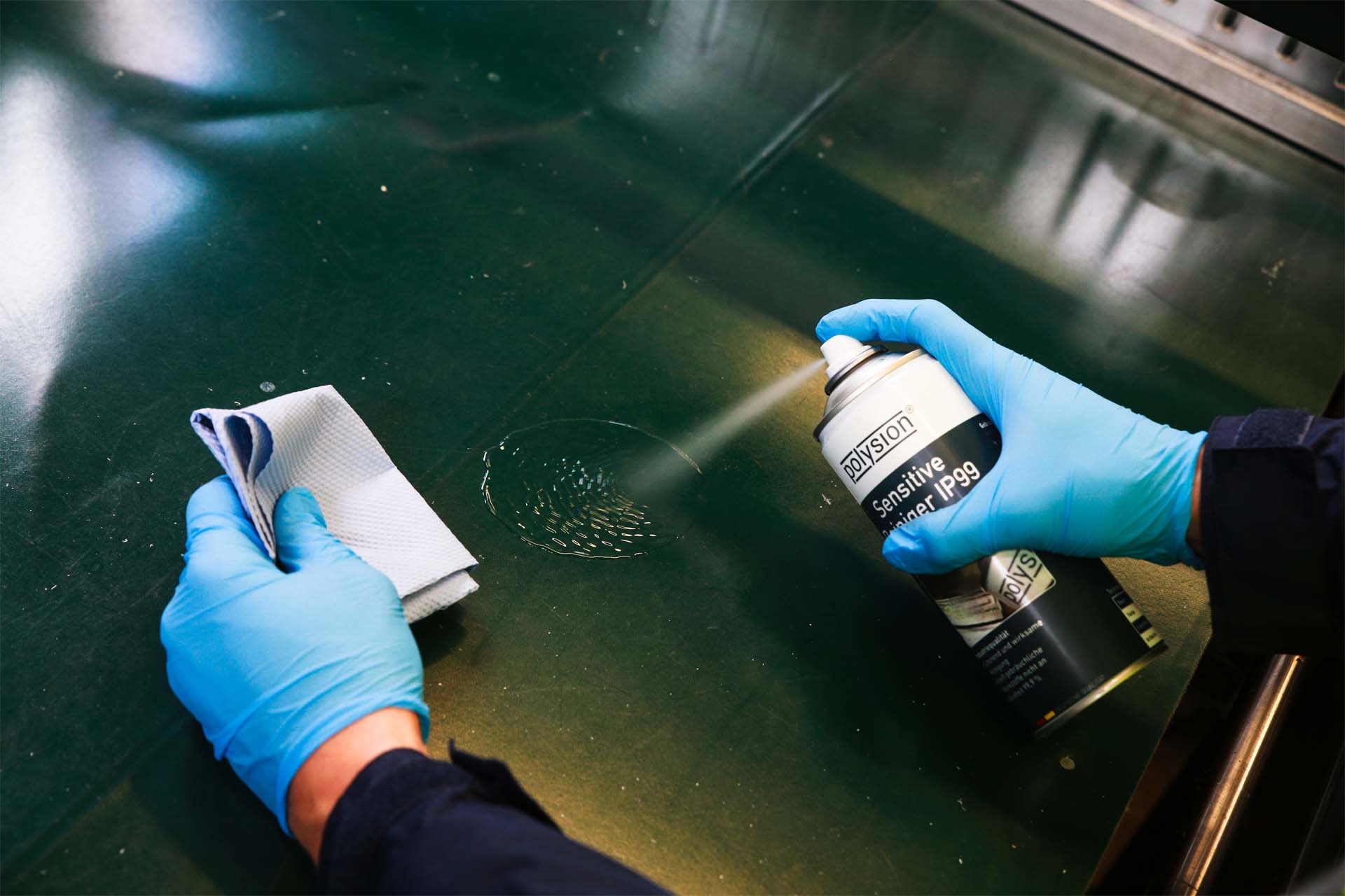 Anwendungsbild Sensitive Reiniger