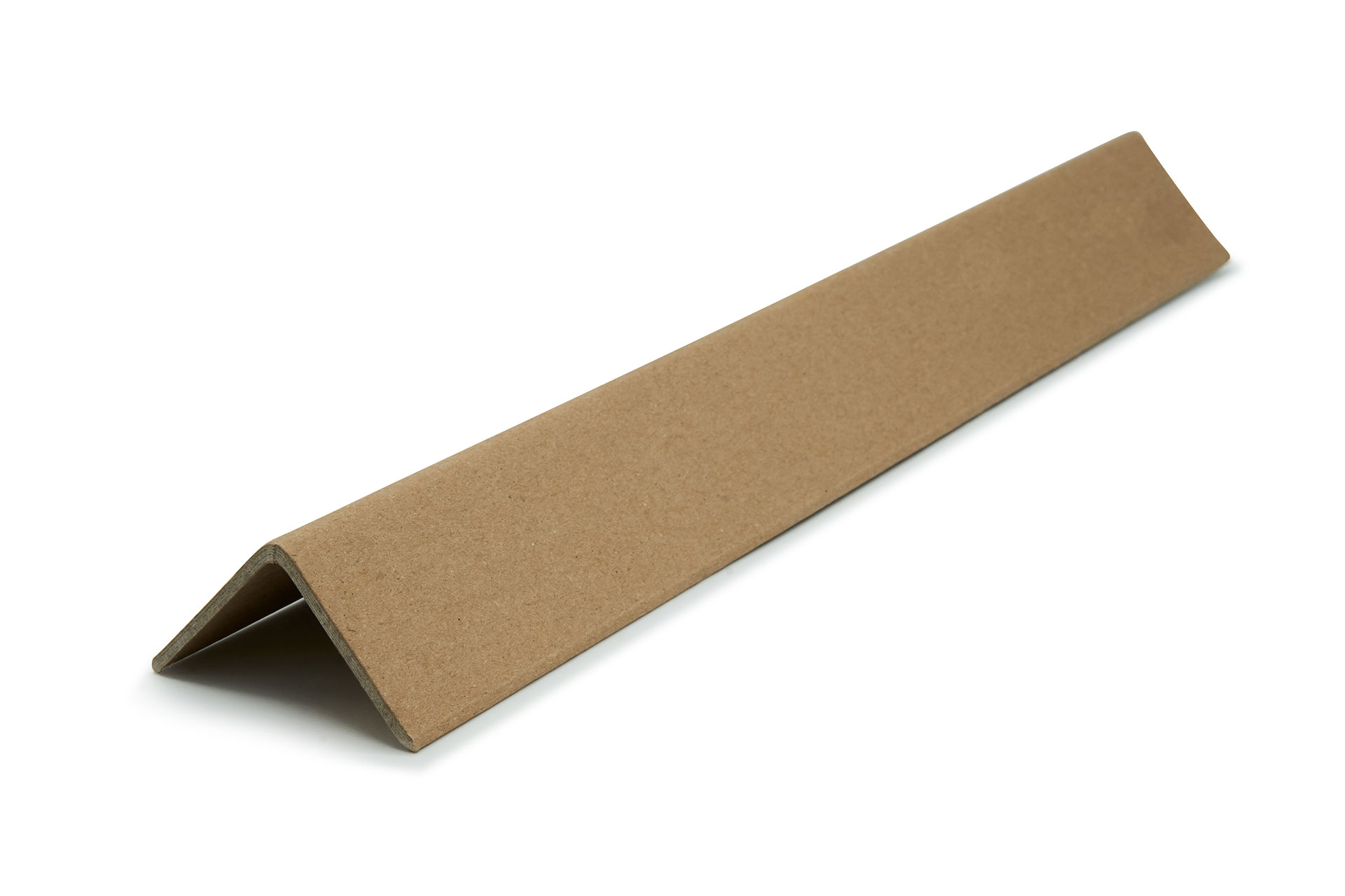 Edge protection strips made of solid cardboard