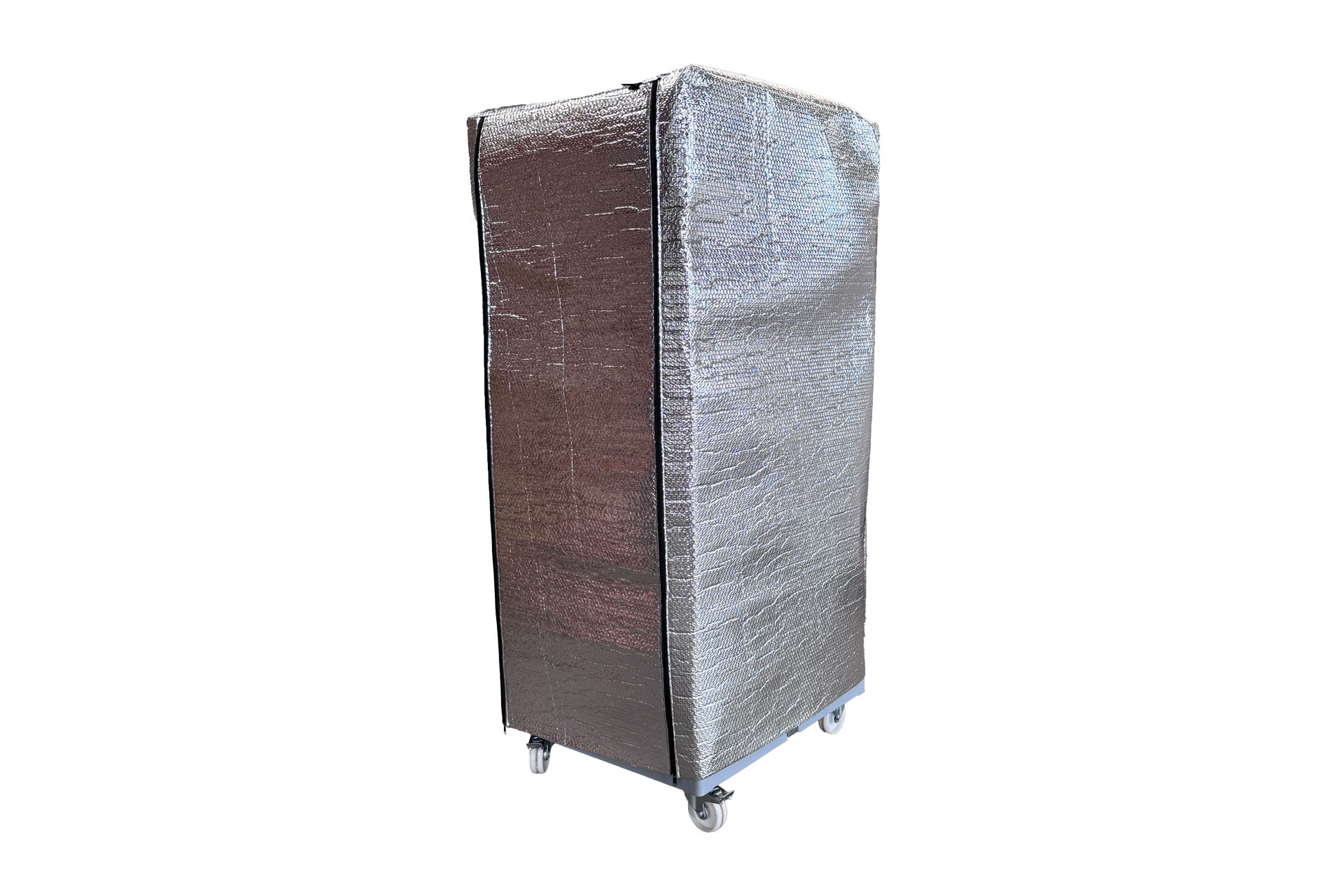 Thermal protection covers for roller containers