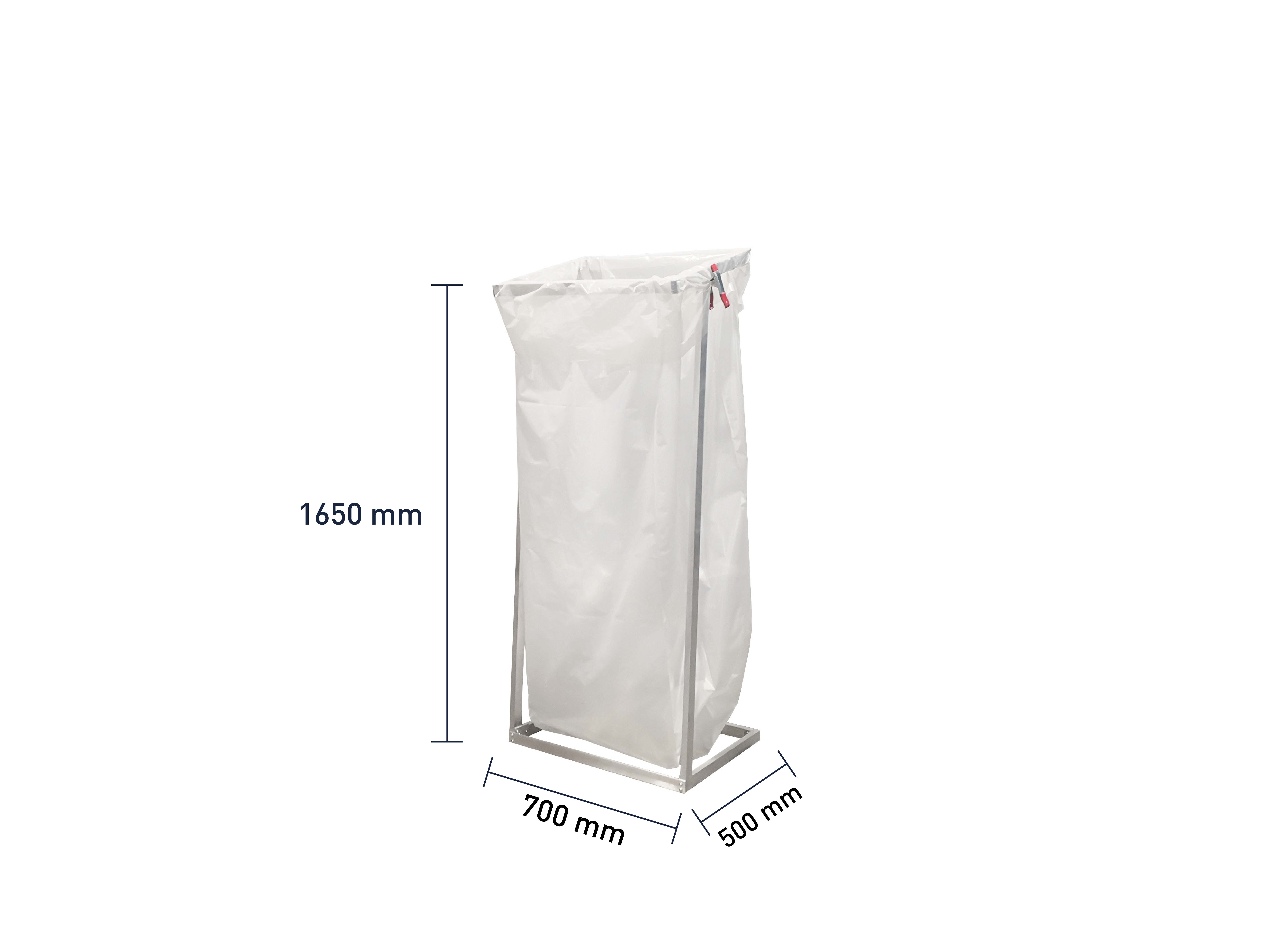 Müllständer ohne Rollen