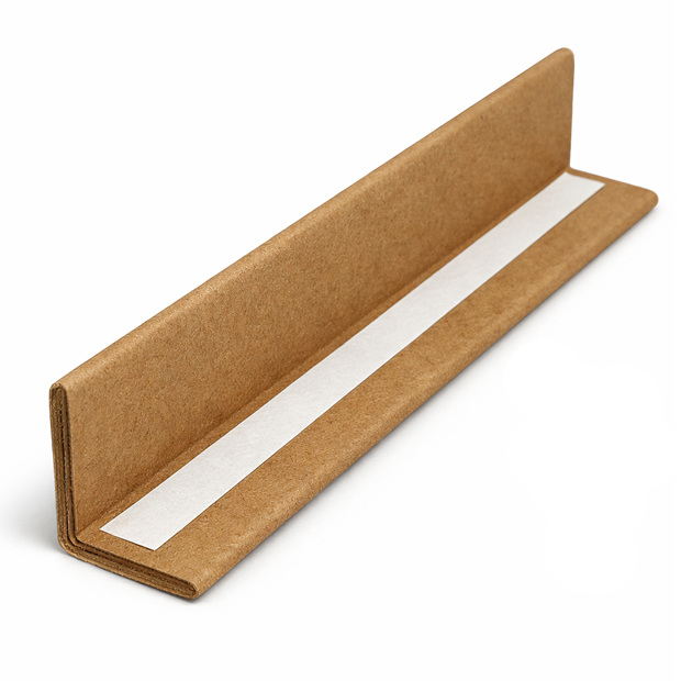 Edge protection strips made of solid cardboard Edge protection strips made of solid cardboard