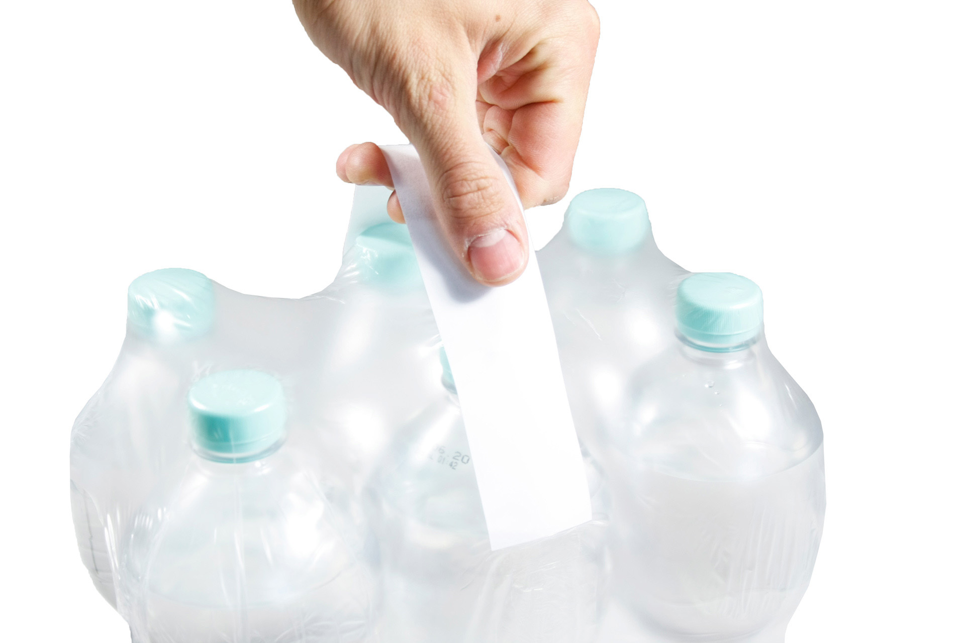 polyfilm-anwendung-selbstklebender-tragegriff-polytec-verpackung Polyfilm Anwendung selbstklebender Tragegriff